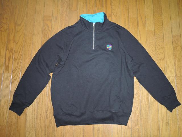 新品 UNDEFEATED アンディフィーテッド ハーフジップ スウェット S 黒 長袖カットソー < ブランド 新品 UNDEFEATED アンディフィーテッド ハーフジップ スウェット S 黒 長袖カットソー < ブランドの