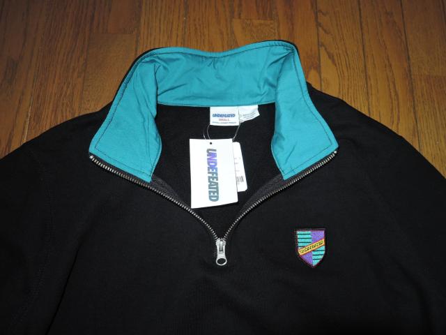 新品 UNDEFEATED アンディフィーテッド ハーフジップ スウェット S 黒 長袖カットソー < ブランド 新品 UNDEFEATED アンディフィーテッド ハーフジップ スウェット S 黒 長袖カットソー < ブランドの