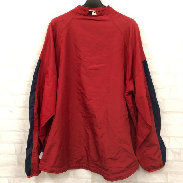 即決 Majestic REDSOX レッドソックス ハーフジップブルゾン < 男性ファッション  即決 Majestic REDSOX レッドソックス ハーフジップブルゾン < 男性ファッションの