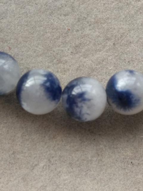 デュモルチェライトインクォーツ約8ミリブレスレット < 女性アクセサリー/時計 デュモルチェライトインクォーツ約8ミリブレスレット < 女性アクセサリー/時計の