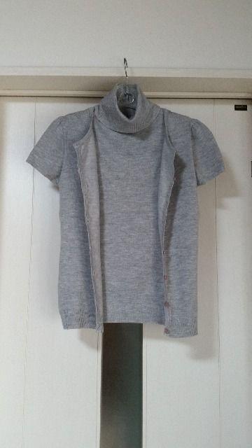 新品 ラストシーン 半袖アンサンブル グレー < 女性ファッション  新品 ラストシーン 半袖アンサンブル グレー  < 女性ファッションの