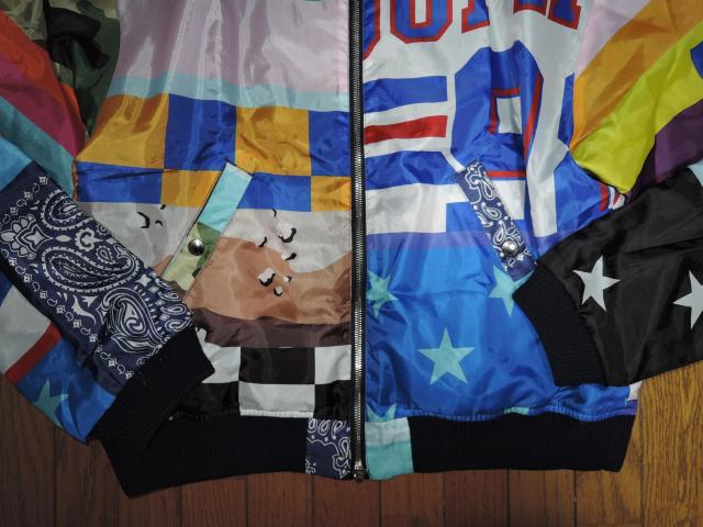 SOPHNET. ソフネット リバーシブル スーベニア ジャケット S パッチワーク REVERSIBLE SOUVENIR < ブランド  SOPHNET. ソフネット リバーシブル スーベニア ジャケット S パッチワーク REVERSIBLE SOUVENIR < ブランドの