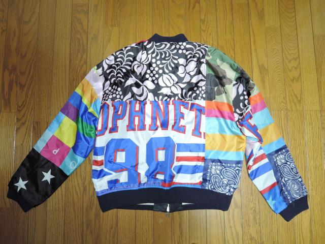 SOPHNET. ソフネット リバーシブル スーベニア ジャケット S パッチワーク REVERSIBLE SOUVENIR < ブランド  SOPHNET. ソフネット リバーシブル スーベニア ジャケット S パッチワーク REVERSIBLE SOUVENIR < ブランドの