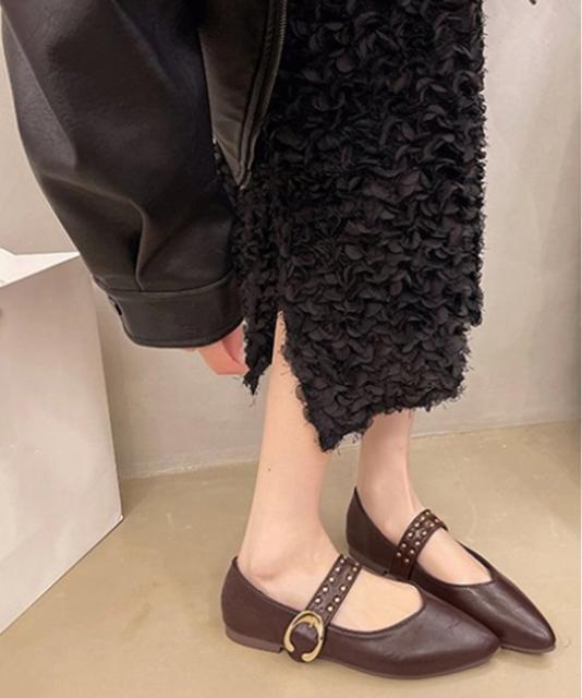 送料無料 新品 スタッズ付きメアリージェーンパンプス浅口 < 女性ファッション  送料無料 新品 スタッズ付きメアリージェーンパンプス浅口 < 女性ファッションの