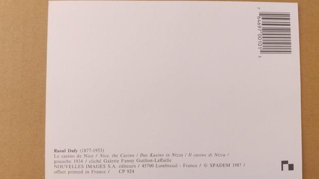 Raoul Dufy 風景画 ポストカード < ホビー  Raoul Dufy 風景画 ポストカード < ホビーの