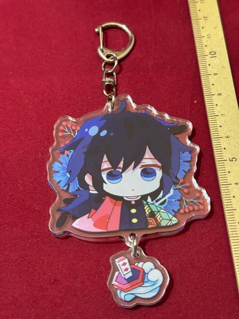 鬼滅の刃 アクリルキーホルダー 冨岡義勇 【手のひらサイズで可愛い♪】★ステッカー特典付♪ 煉獄 猗窩座など他出品も種類豊富♪新品 < アニメ/コミック/キャラクター 鬼滅の刃 アクリルキーホルダー 冨岡義勇 【手のひらサイズで可愛い♪】★ステッカー特典付♪ 煉獄 猗窩座など他出品も種類豊富♪新品 < アニメ/コミック/キャラクターの