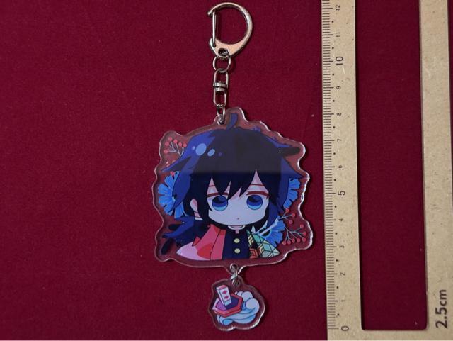 鬼滅の刃 アクリルキーホルダー 冨岡義勇 【手のひらサイズで可愛い♪】★ステッカー特典付♪ 煉獄 猗窩座など他出品も種類豊富♪新品 < アニメ/コミック/キャラクター 鬼滅の刃 アクリルキーホルダー 冨岡義勇 【手のひらサイズで可愛い♪】★ステッカー特典付♪ 煉獄 猗窩座など他出品も種類豊富♪新品 < アニメ/コミック/キャラクターの