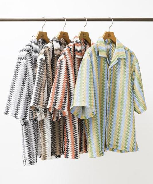 ☆EDIFICE エディフィス 半袖 シャツ 柄シャツ/メンズ/S☆新品☆新作モデル < ブランド ☆EDIFICE エディフィス 半袖 シャツ 柄シャツ/メンズ/S☆新品☆新作モデル < ブランドの