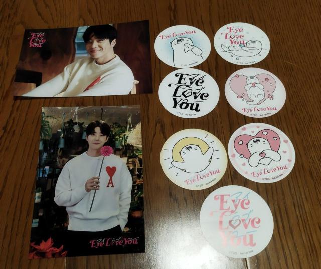 「Eye Love You」チェ・ジョンヒョプ ポストカード ラッコステッカー < タレントグッズ  「Eye Love You」チェ・ジョンヒョプ ポストカード ラッコステッカー  < タレントグッズの