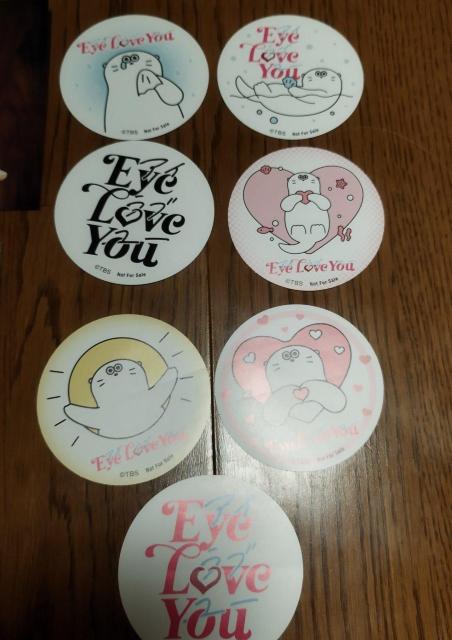 「Eye Love You」チェ・ジョンヒョプ ポストカード ラッコステッカー < タレントグッズ  「Eye Love You」チェ・ジョンヒョプ ポストカード ラッコステッカー < タレントグッズの