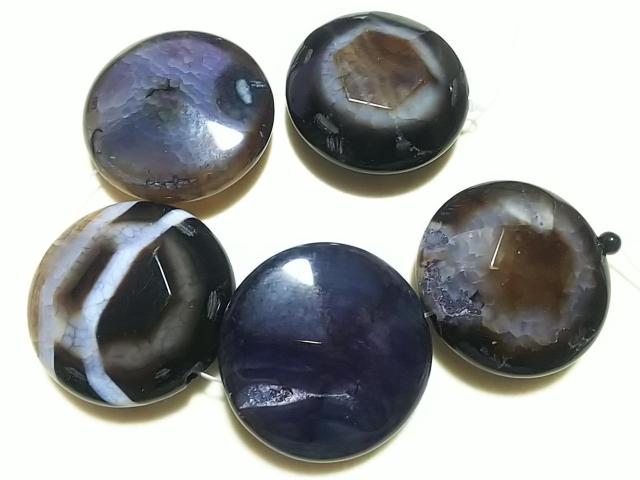 天然石★瑪瑙 特大コインカット 半連 < 女性アクセサリー/時計 天然石★瑪瑙 特大コインカット 半連 < 女性アクセサリー/時計の