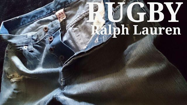 【RUGBY】希少 ラルフローレン Vintage Relaxed デストロイジーンズ 32/L.Wash < ブランド 【RUGBY】希少 ラルフローレン Vintage Relaxed デストロイジーンズ 32/L.Wash < ブランドの