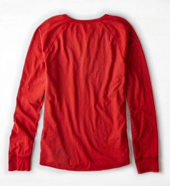 【American Eagle】アメリカンイーグル Vintage AEOヘンリーネックTシャツ M/シエラレッド < ブランド 【American Eagle】アメリカンイーグル Vintage AEOヘンリーネックTシャツ M/シエラレッド < ブランドの
