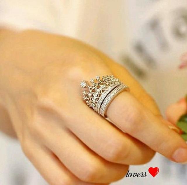 送料無20号2個重ね付けスーパーCZダイヤクラウン王冠リング指輪 < 男性アクセサリー/時計  送料無20号2個重ね付けスーパーCZダイヤクラウン王冠リング指輪 < 男性アクセサリー/時計の