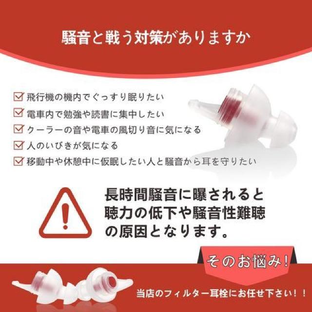 耳栓 安眠 睡眠用 フィルター付き 遮音値31dB 防音 < レジャー/スポーツ 耳栓 安眠 睡眠用 フィルター付き 遮音値31dB 防音 < レジャー/スポーツの