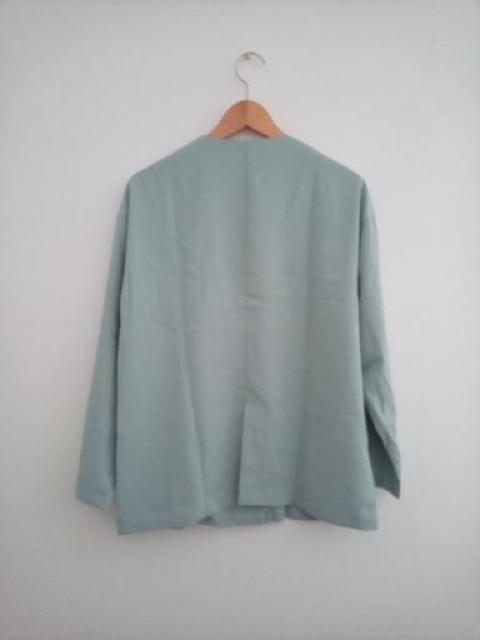 ダブルクローゼット◆ライトブルー 薄手 ダブル シャツ ジャケット フリー < ブランド  ダブルクローゼット◆ライトブルー 薄手 ダブル シャツ ジャケット フリー < ブランドの