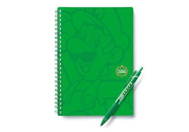 クラブニンテンドー THE YEAR OF LUIGI ノート&ボールペンセット < ゲーム本体/ソフト  クラブニンテンドー THE YEAR OF LUIGI ノート&ボールペンセット < ゲーム本体/ソフトの