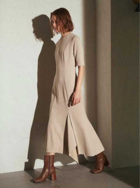 LORL'OrMermaidRibDressSandBeigeS}[ChuhXThx[W  t@bV 