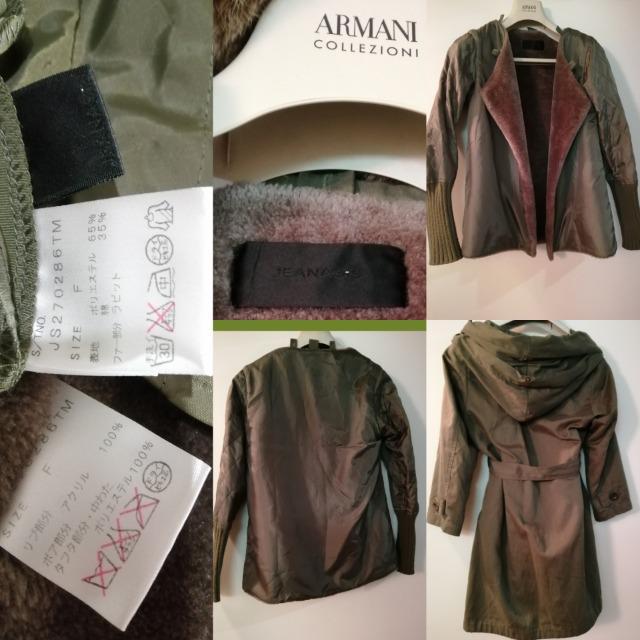 ★限定価格JEANASIS超スタイリッシュモッズコートまさに2着美品高級品薄ラビットファーフード付きベルト付体型カバーくびれ < 女性ファッション  ★限定価格JEANASIS超スタイリッシュモッズコートまさに2着美品高級品薄ラビットファーフード付きベルト付体型カバーくびれ < 女性ファッションの