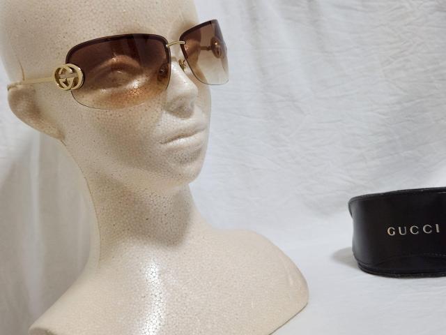 正規 グッチ GGロゴ シャイニーメタルフレームサングラス 茶 金 グラマラスハイカーブビッグレンズアイウェア 付属有 クラシック < ブランド  正規 グッチ GGロゴ シャイニーメタルフレームサングラス 茶 金 グラマラスハイカーブビッグレンズアイウェア 付属有 クラシック < ブランドの