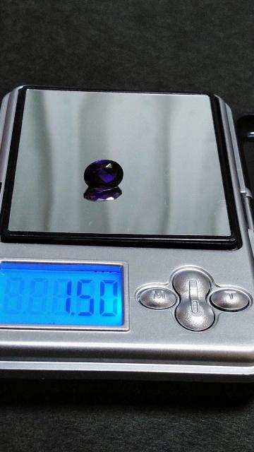 ブラジル産★美しい濃紫のアメジストのルース1.35ct < 女性アクセサリー/時計 ブラジル産★美しい濃紫のアメジストのルース1.35ct < 女性アクセサリー/時計の