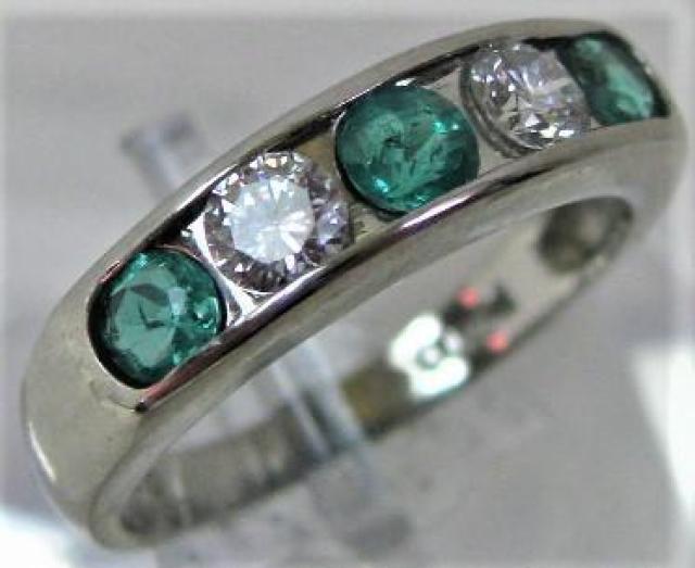 Pt900v`i O w Gh 0.48ct _C 0.38ct  ANZT[/v 