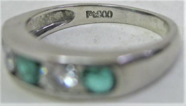 Pt900v`i O w Gh 0.48ct _C 0.38ct  ANZT[/v 