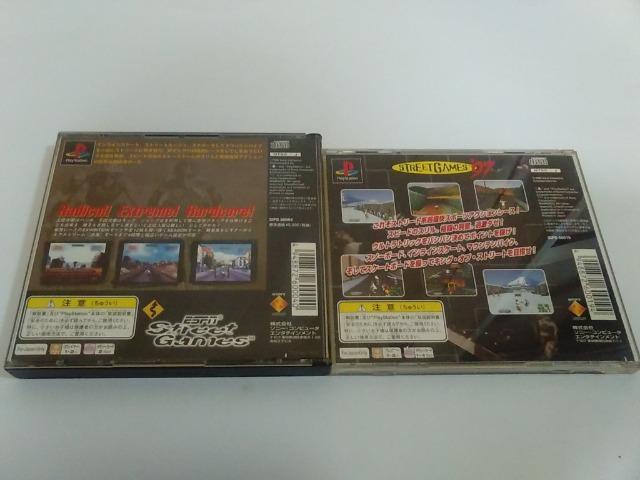 PS/【送料180円!!】ストリートゲームス2本セット≪匿名らくらく定額便≫〈メンテ済み♪〉【説明書付き】★ご落札価格★ < ゲーム本体/ソフト  PS/【送料180円!!】ストリートゲームス2本セット≪匿名らくらく定額便≫〈メンテ済み♪〉【説明書付き】★ご落札価格★ < ゲーム本体/ソフトの