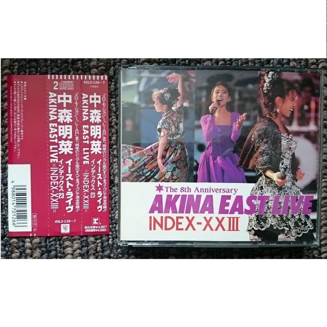 KF  中森明菜  イースト・ライヴ インデックス23 帯付き < タレントグッズ  KF  中森明菜  イースト・ライヴ インデックス23 帯付き  < タレントグッズの