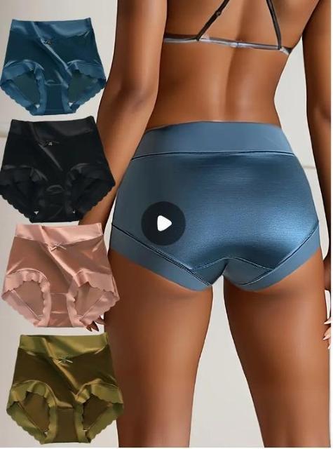 超お買得1090円★4枚セット シームレスブリーフ ストレッチ インナーパンティー レディースUSAサイズL(日本サイズXL相当) < 女性ファッション 超お買得1090円★4枚セット シームレスブリーフ ストレッチ インナーパンティー レディースUSAサイズL(日本サイズXL相当) < 女性ファッションの