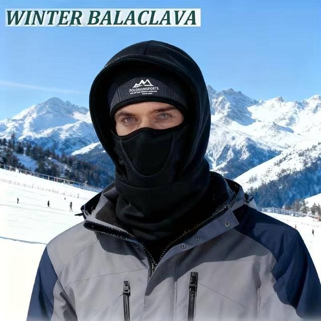 お試し価格1390円★メンズ バラクラバ 防風フェイスマスク&ネックウォーマー 寒さ対策 - 通気性イヤーフラップ&鼻カバー付 黒 < 男性ファッション お試し価格1390円★メンズ バラクラバ 防風フェイスマスク&ネックウォーマー 寒さ対策 - 通気性イヤーフラップ&鼻カバー付 黒 < 男性ファッションの