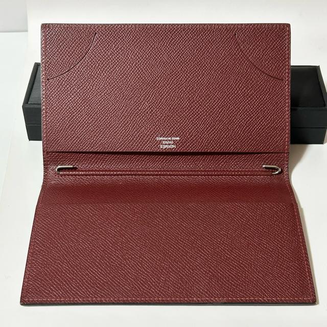 HERMES �A�W�F���_�E���B�W���� Agenda Vision PM ���U�[ �蒠�J�o�[ ���b�h �� �u�����h�� 