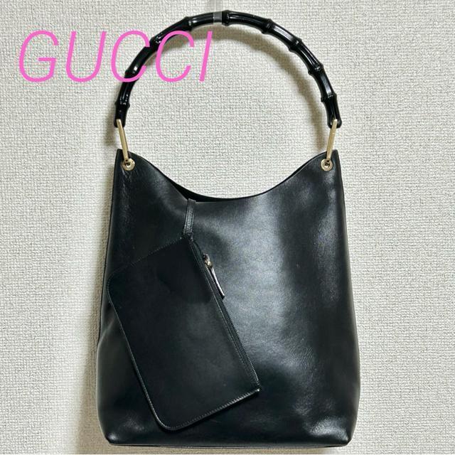 GUCCI グッチ バンブー ワンショルダー ホーボー レザー ハンドバッグ ゴールド金具 001・1013・002122 < ブランド GUCCI グッチ バンブー ワンショルダー ホーボー レザー ハンドバッグ ゴールド金具 001・1013・002122 < ブランドの
