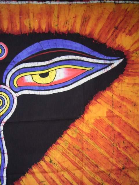 アジアン♪バティックタペストリー *仏眼2* < インテリア/ライフ  アジアン♪バティックタペストリー *仏眼2* < インテリア/ライフの