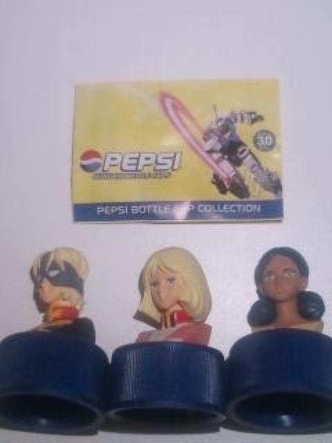 ◆ガンダム(シャア/ララァ/セイラ)◆  (ペプシ・ボトル・キャップ・コレクション) < アニメ/コミック/キャラクター  ◆ガンダム(シャア/ララァ/セイラ)◆  (ペプシ・ボトル・キャップ・コレクション)  < アニメ/コミック/キャラクターの