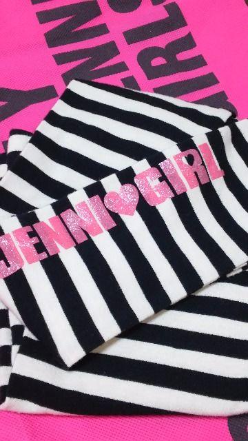 ジェニィ/JENNI☆ボーダーレギンス/黒×白・140 《オマケ130レギンス付き》 < ブランド  ジェニィ/JENNI☆ボーダーレギンス/黒×白・140 《オマケ130レギンス付き》 < ブランドの