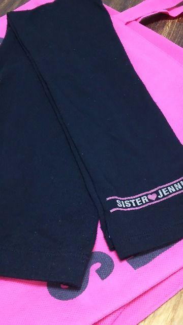 ジェニィ/JENNI☆ボーダーレギンス/黒×白・140 《オマケ130レギンス付き》 < ブランド  ジェニィ/JENNI☆ボーダーレギンス/黒×白・140 《オマケ130レギンス付き》 < ブランドの