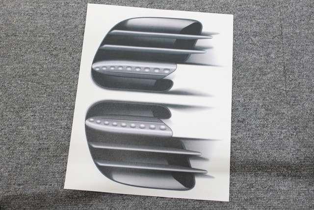 汎用リアルなダクト風ステッカーtype2 < 自動車/バイク 汎用リアルなダクト風ステッカーtype2 < 自動車/バイク