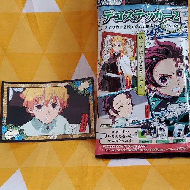 値下げ中↓新品*鬼滅の刃*デコステッカー2*我妻善逸*トレーディング < アニメ/コミック/キャラクター 値下げ中↓新品*鬼滅の刃*デコステッカー2*我妻善逸*トレーディング < アニメ/コミック/キャラクターの