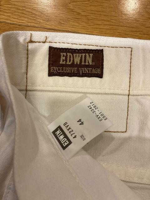EDWIN  472XVB  超大きいsize W44  ビンテージ 白 美品  エドウィン < ブランド  EDWIN  472XVB  超大きいsize W44  ビンテージ 白 美品  エドウィン < ブランドの