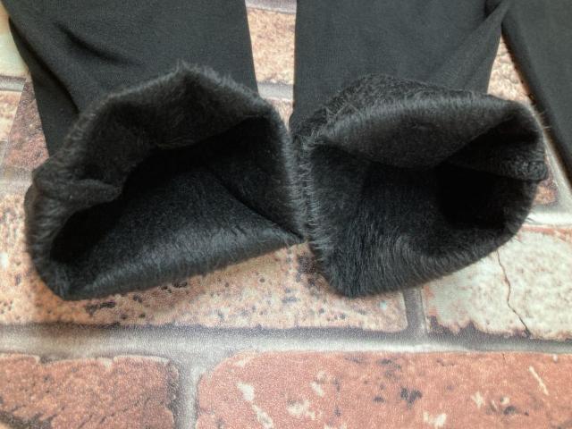 伸縮性抜群!裏ボアシャギーハイウエスト10分丈レギンス1枚 < 女性ファッション  伸縮性抜群!裏ボアシャギーハイウエスト10分丈レギンス1枚 < 女性ファッションの