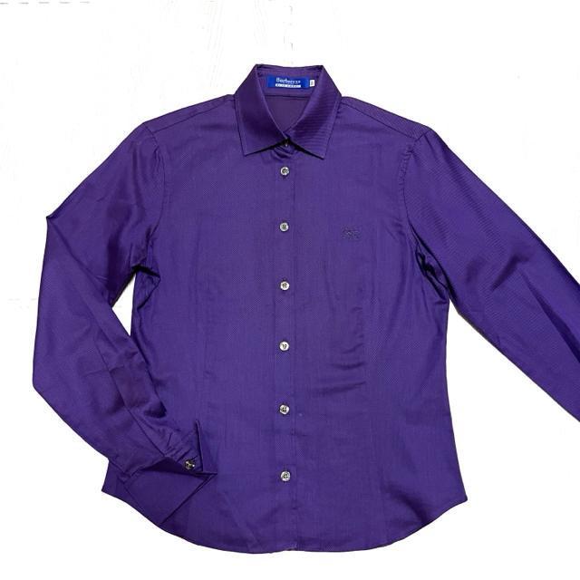 【美品】BURBERRY BLUE LABELコットン長袖シャツ/サイズM < ブランド  【美品】BURBERRY BLUE LABELコットン長袖シャツ/サイズM < ブランドの
