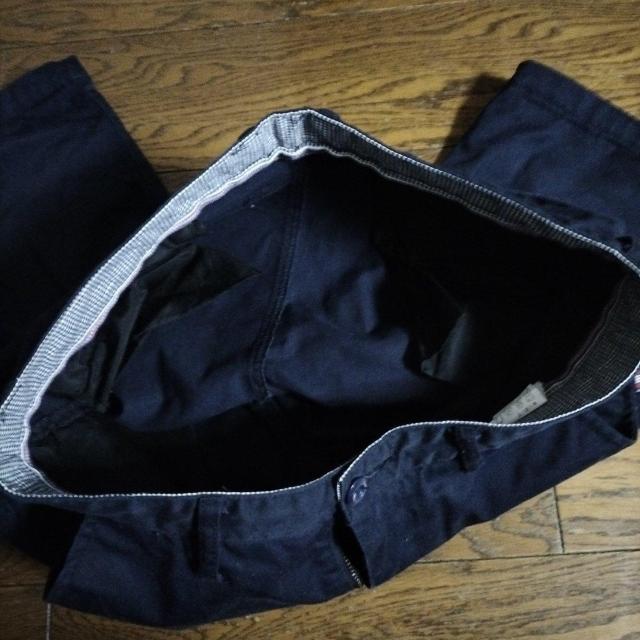 ネイビー 短パンツ ウエスト85cm 美品 < 男性ファッション ネイビー 短パンツ ウエスト85cm 美品 < 男性ファッションの