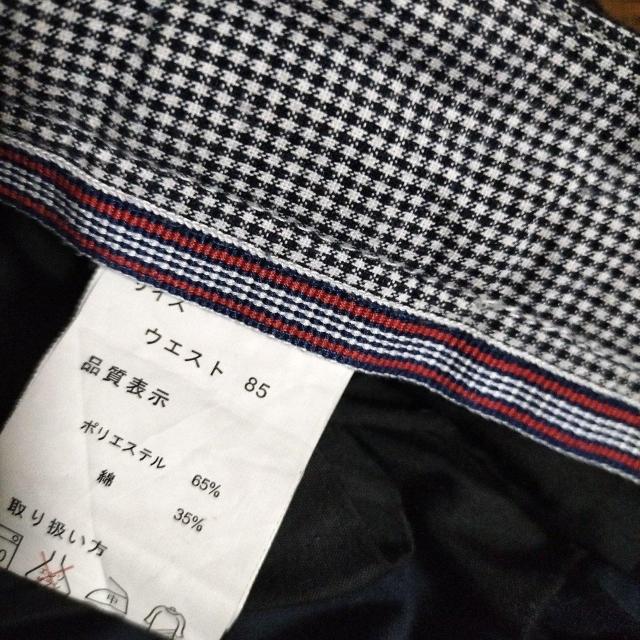 ネイビー 短パンツ ウエスト85cm 美品 < 男性ファッション ネイビー 短パンツ ウエスト85cm 美品 < 男性ファッションの