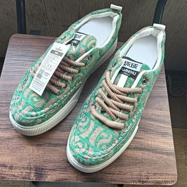 新品 26.5cm メンズ スニーカー グリーン シューズ 靴 43 カジュアル < 男性ファッション  新品 26.5cm メンズ スニーカー グリーン シューズ 靴 43 カジュアル  < 男性ファッションの