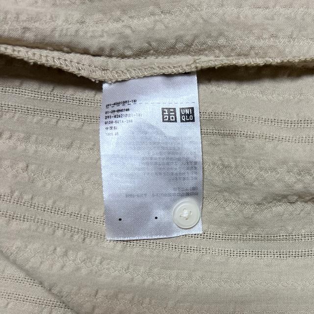 【美品】7分袖シャツワンピース|UNIQLO|サイズM|コットン < 女性ファッション  【美品】7分袖シャツワンピース|UNIQLO|サイズM|コットン < 女性ファッションの