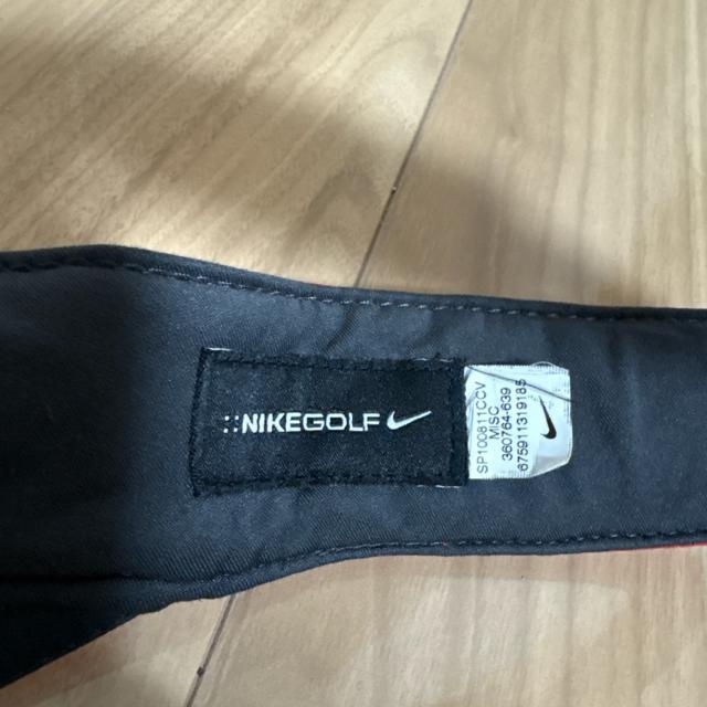 NIKEGOLF ナイキゴルフ サンバイザー 帽子 赤 < レジャー/スポーツ NIKEGOLF ナイキゴルフ サンバイザー 帽子 赤 < レジャー/スポーツの
