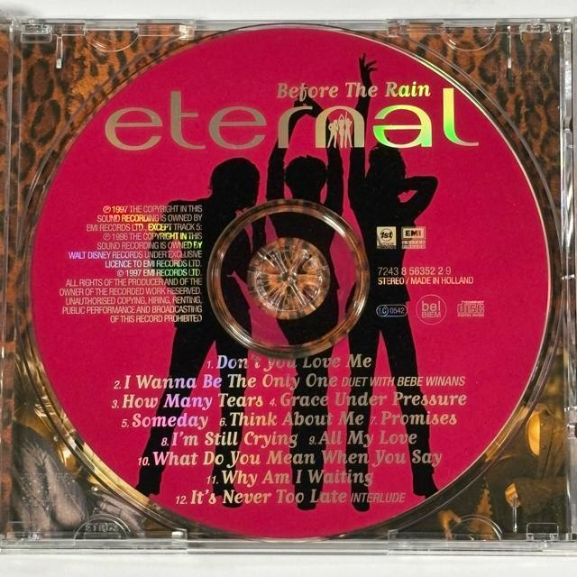 ETERNAL / BEFORE THE RAIN < CD/DVD/ビデオ ETERNAL / BEFORE THE RAIN < CD/DVD/ビデオの