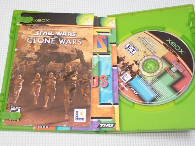 xbox��STAR WARS THE CLONE WARS �C�O�� �k�Ĕ� TETRIS WORLDS �� �Q�[���{��/�\�t�g�� 