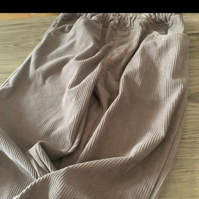 茶色☆シンプル☆ストライプ☆デザイン☆パンツ。サイズ130 < キッズ/ベビー 茶色☆シンプル☆ストライプ☆デザイン☆パンツ。サイズ130 < キッズ/ベビーの